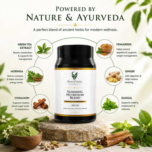 Slimming Nutrition Blend – 200g | Ayurvedic Wellness Blend | Velora Ayurved
