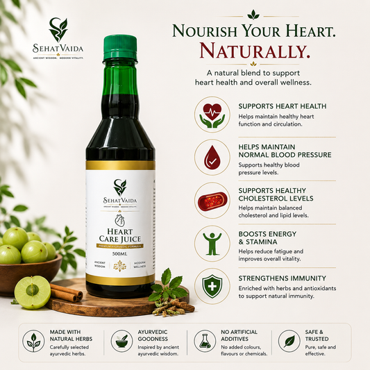 Heart Care Juice – 500ml | Ayurvedic Heart Wellness Juice | Velora Ayurved